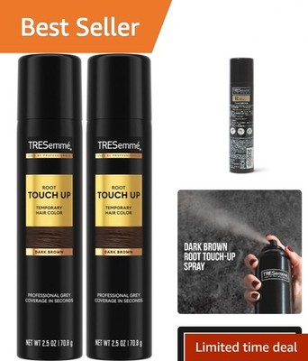TRESemmé Root Touch-Up Temporary Hair Color Dark Brown Hair Ammonia-free, Per...
