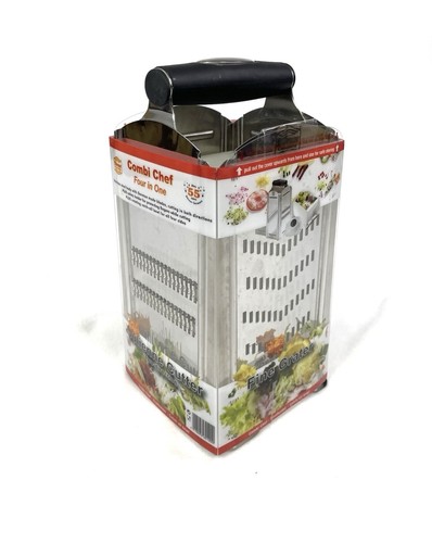 Börner Combi Chef Four in One Pro Edelstahl Vierkant Reibe Hobel Schneider - Bild 4 von 11