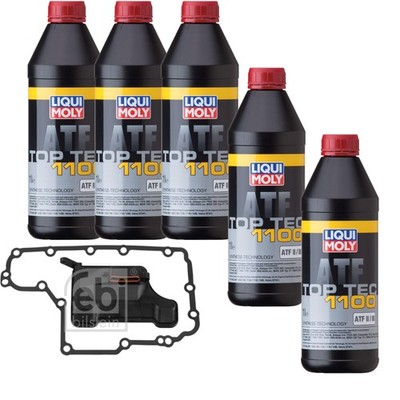 5 L Liqui Moly Top Tec ATF 1100 FEBI Getriebeölfilter für Opel Corsa D 1.4