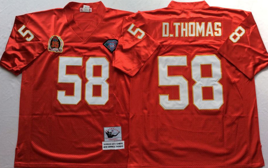 Derrick Thomas Kansas City Chiefs Football Jersey - Nwt - Multiple Sizes