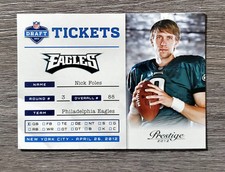 Nick Foles Prestige Tickets