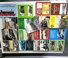 A collection of 17 steam Railway books - GT51