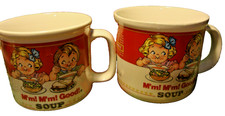 Lot 2)  Vintage Kids Campbell's Soup Mugs Bowls By Westwood 'M’m! M’m! Good'  M2