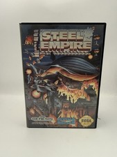 Steel Empire (Sega Genesis, 1992) with Box 