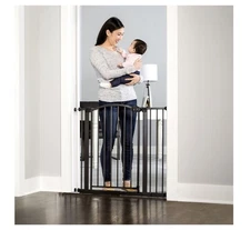 Regalo 35-Inch Home Accents Super Wide Walk Through Baby Gate Includes 4-Inch...