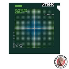 New STIGA Table Tennis Rubber Symmetry Black Medium 1709180116