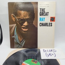 RAY CHARLES LP VINYL THE GREAT RAY CHARLES Atlantic VG+ 