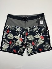  58 BRAND NEW HURLEY PHANTOM MENS BOARD SHORTS EXOTIC FLORAL 36 x 18