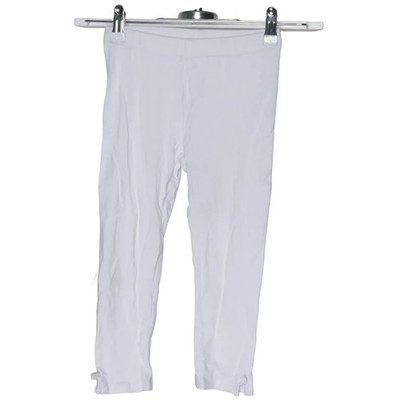 Basic by Lindex, Leggings, Größe: 122/128, Weiß, Elasthan/Bio-Baumwolle #Bwc