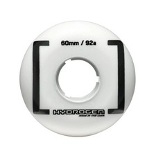 ROLLERBLADE 60mm White Hydrogen Blank Wheels, 4-Pack 06844500101