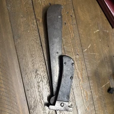 Vintage WW2 Camillus  Folding Pilots Survival Machete Knife USA WWII