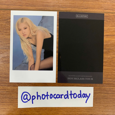 BLACKPINK DEADLINE 3RD MINI ALBUM KTOWN4U POB HOURGLASS TOUR EVENT