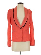 Lush Women Orange Blazer S