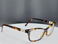 VTG ELIZABETH ARDEN EA 1200-1 TORTOISE Brown Cat Eye Eyeglasses FRAMES ONLY