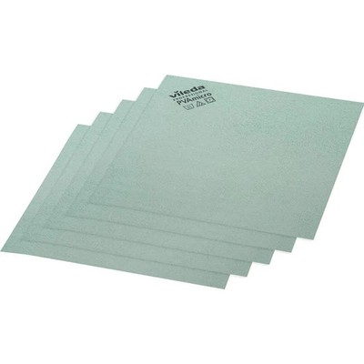 Vileda Professional PVAmicro Microfasertuch - 5 Stück - Grün | Packung (5 Stück)