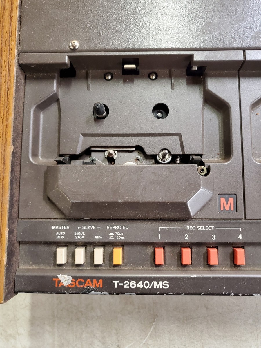 Tascam T-2640/MS Master Slave Cassette Duplicator for Parts or