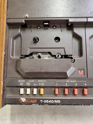 Tascam T-2640/MS Master Slave Cassette Duplicator for Parts or
