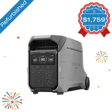 EcoFlow DELTA Pro 3 4000Wh LFP Portable Power Station Certified Refurbished