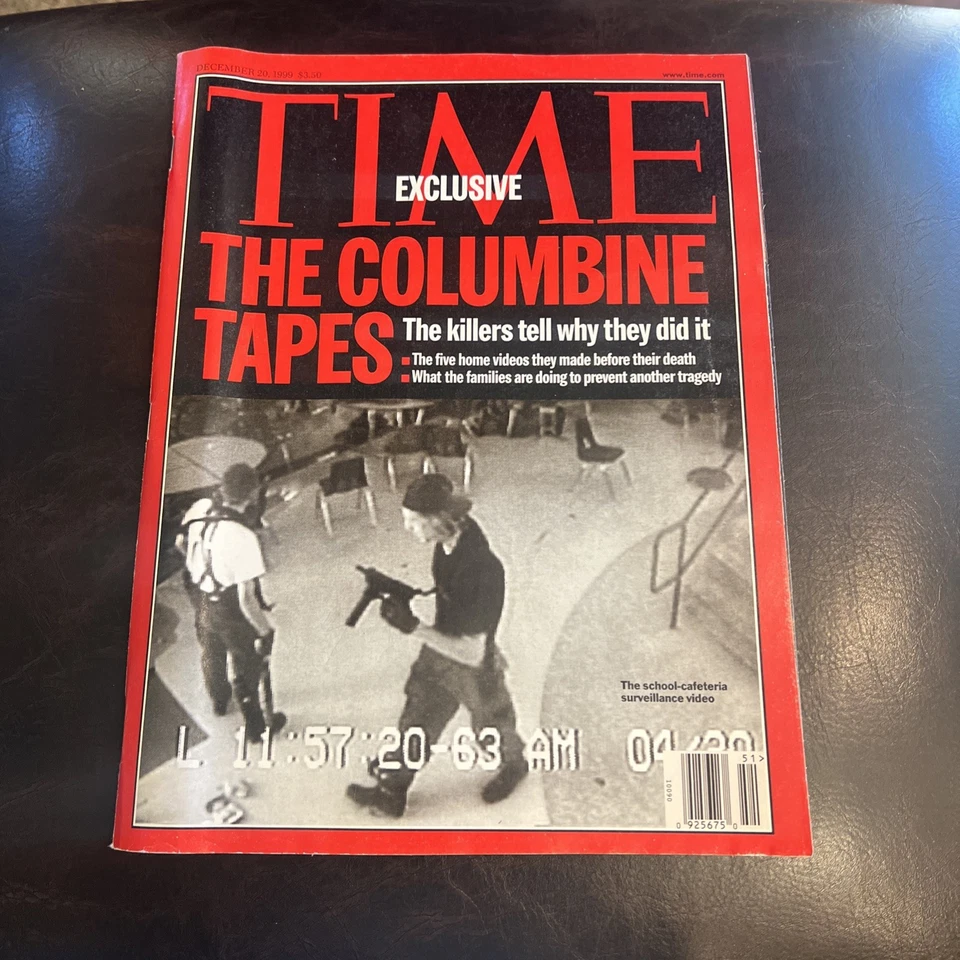 THE COLUMBINE TAPES SCHOOL SHOOTING Time Magazine 11/20/99 - Image 2 of 3