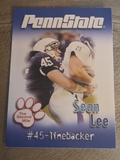SEAN LEE 2007 Penn State Second Mile Pre-Rookie RC - 1st College Card! Cowboys. rookie card picture
