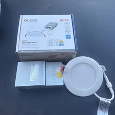 Lithonia Lighting Led Ultra-thin Wafer 4 Inch 50 W LED 50,000 Hours Average Life