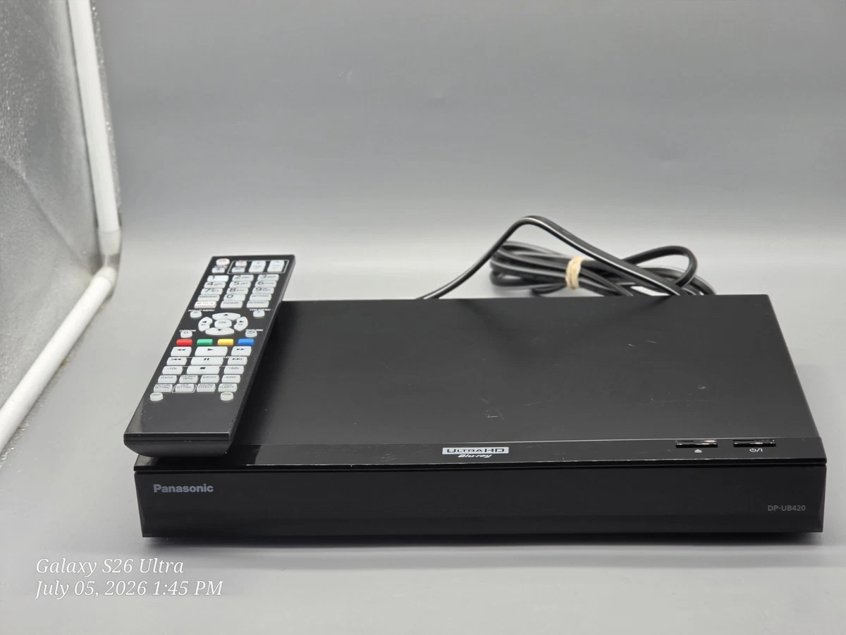 Panasonic DVD + R DL DVD & Blu-ray Players for sale | eBay
