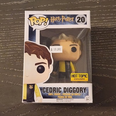 Funko Pop! Harry Potter Cedric Diggory 20 Hot Topic Exclusive Vinyl Figure