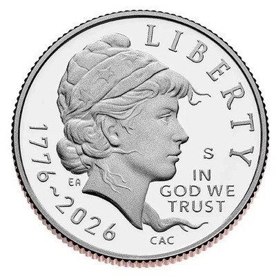PRE-SALE- 1776-2026 S Silver Proof Emerging Liberty 10C in Capsule