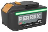 Ferrex Activ Energy Li-Ion Akku 20V 4,0Ah Led FüR Akku-Werkzeuge