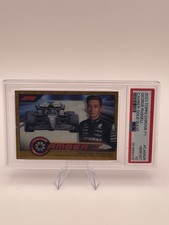 2023 Topps Chrome F1 Camber Gold Wave George Russell Singapore GP PSA 10 Merced…