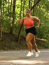 Women's SHEFIT Ultimate Sports Bra High Impact Red 2X