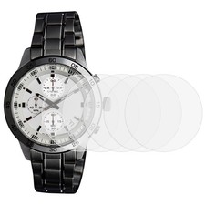 29mm Dia 0.32mm Thick Round Anti-explosion Soft PET Watch Screen Protector 5pcs