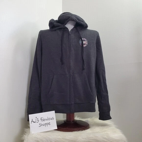 UNDERCOVER Felpa con cappuccio rosa cerniera intera