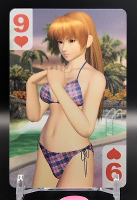 Kasumi Dead or Alive Xtreme Beath Volleyball Spielkarte Japanese Heart 9