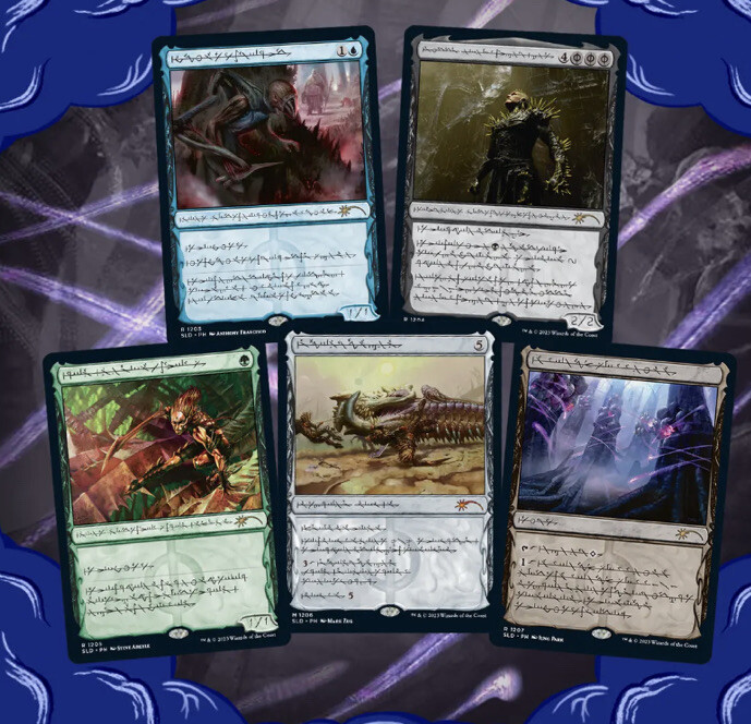 マジック：ザ・ギャザリング Secret lair Phyrexian Praetors Foil B Phyrexian Praetors: Compleat Edition Foil Edition | Secret Lair