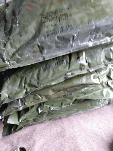 Vtg 1985 Military Surplus Chemical Protective Suit Large, 8415-00-407-1062, New - Picture 3 of 3