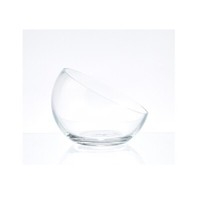 Klein Handgefertigt Klar Glas Schale Trifles Obstsalat Schale Ø14 CM