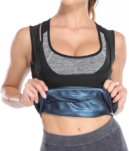 Fajas Reductoras Abdomen Para Sudar Perder Peso Entrenador De Cintura Chaleco - Imagen 13 de 21