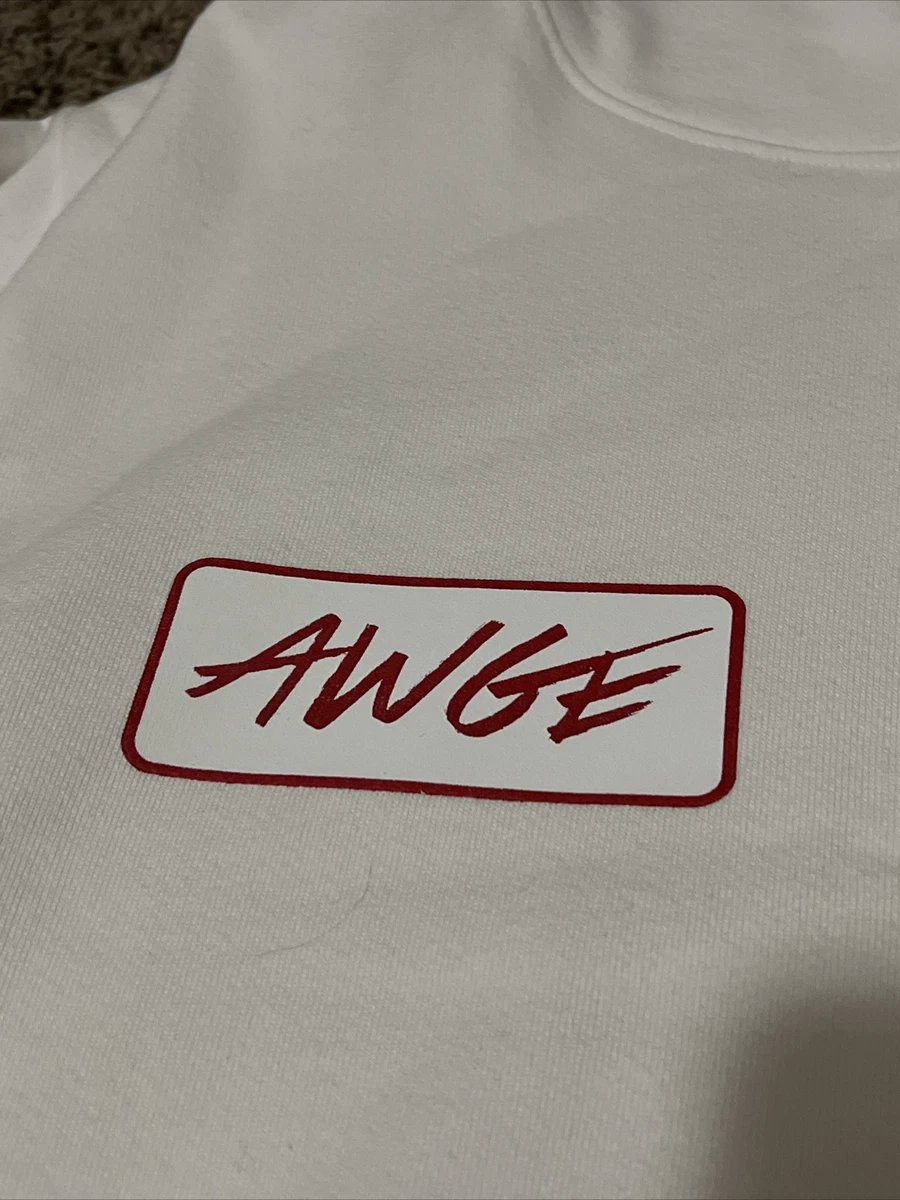 AWGE x Mercedes Benz Hoodie - White - Men’s Size Small S - ASAP MOB A$AP  Rocky