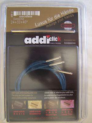 Addi Turbo & Long Tip Lace Click Cords choice/size