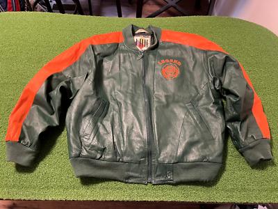 I.O.U. Leather Collection Jacket LEGEND ACROSS AMERICA 92-93 Green