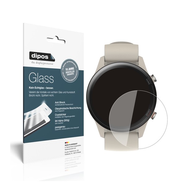 Schutzfolie FüR Xiaomi Mi Watch Folie Anti-Shock 9H Displayschutz Displayfolie-image