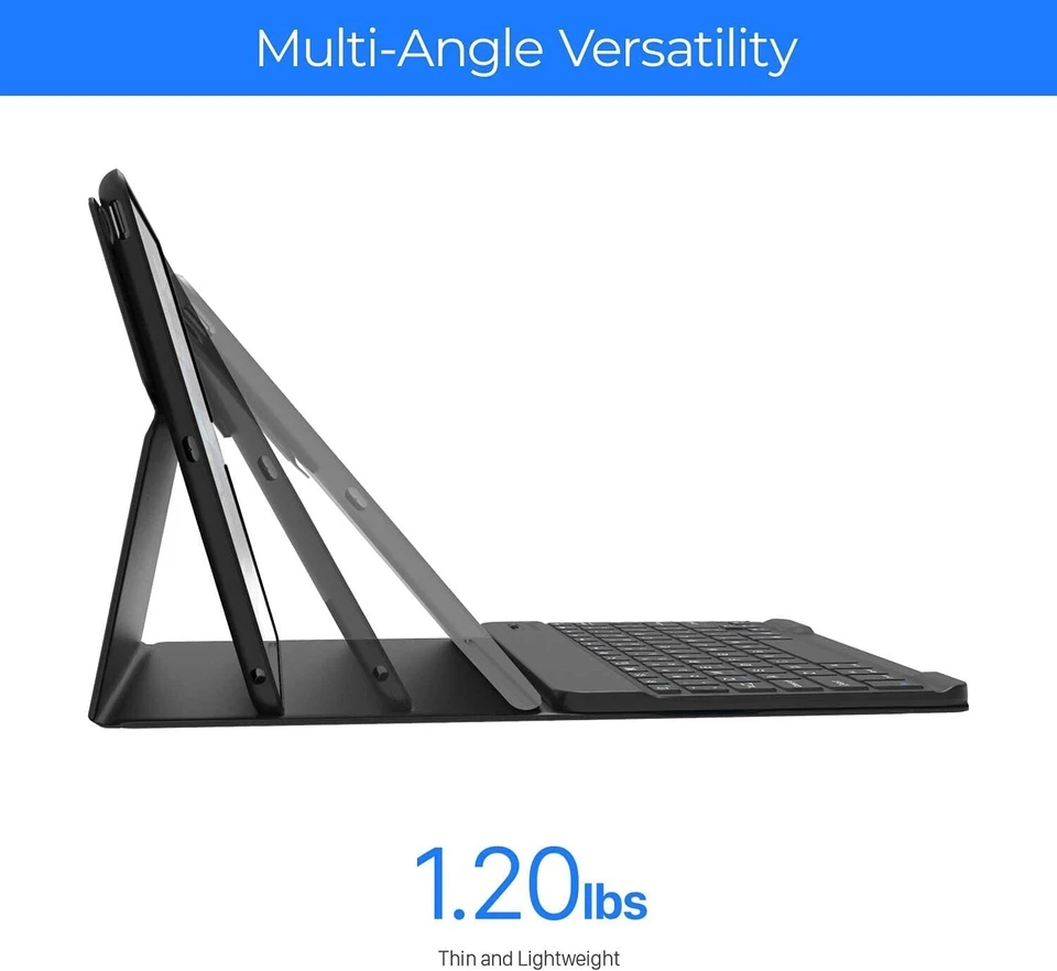 Typecase Folio Detachable Portfolio Keyboard Case Black KB16S - Image 2 of 4