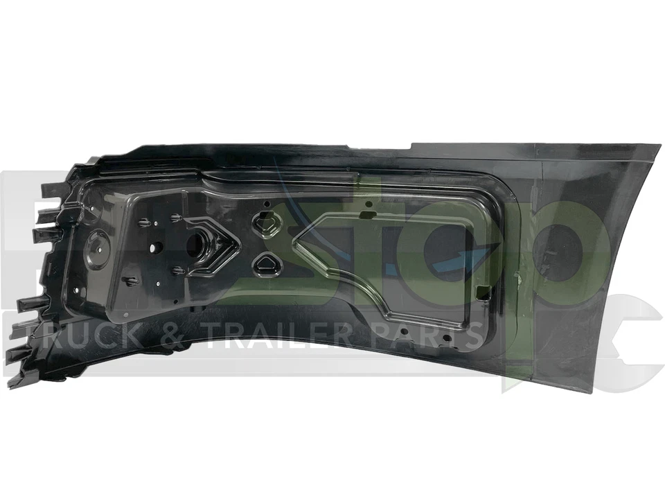 Volvo VNL 04-15 Corner Bumper Passenger Right Side WITH Fog Light Cut-out  - Image 4 of 4