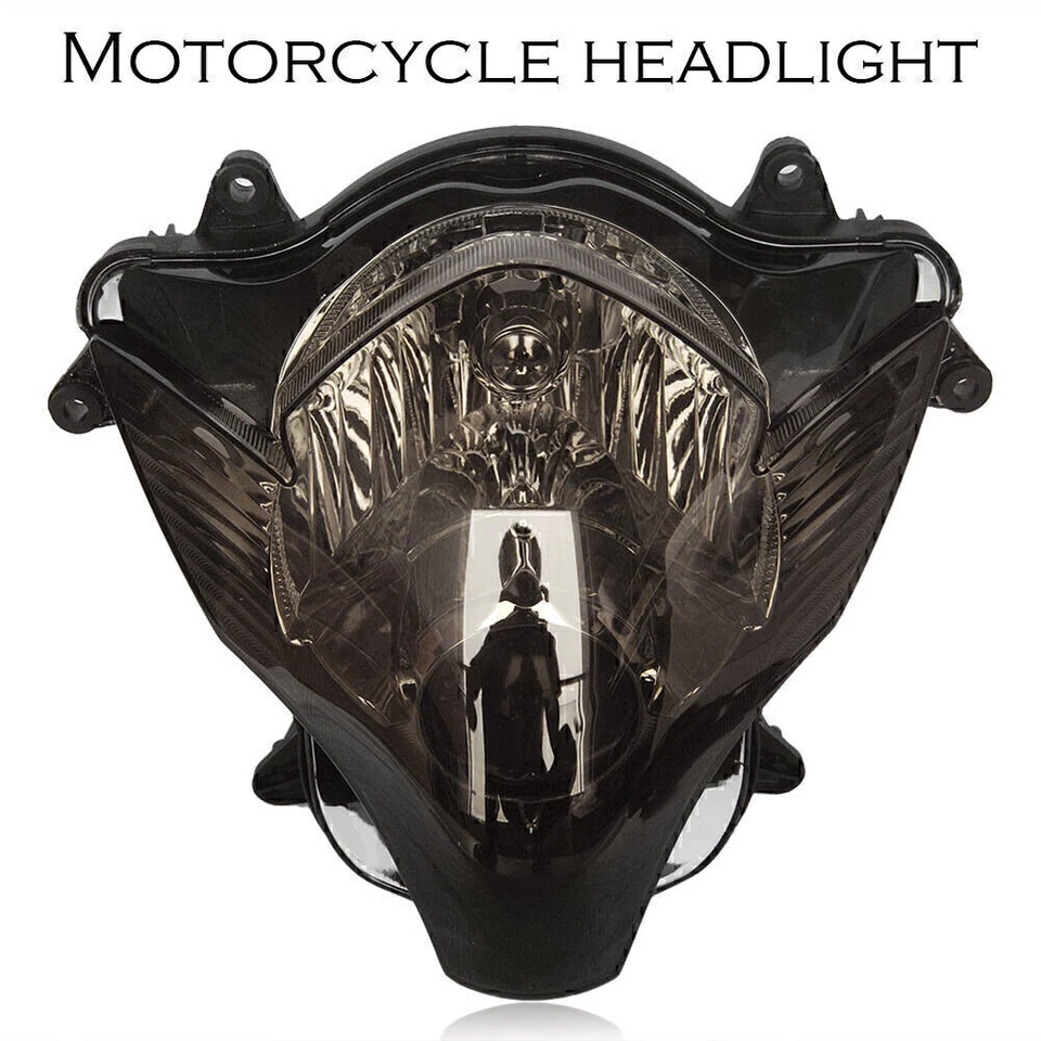 Headlight Assemblies Head Lamp Fit Suzuki GSXR600 GSXR 750 K6 2006-07 Smoke Foto 2 de 4