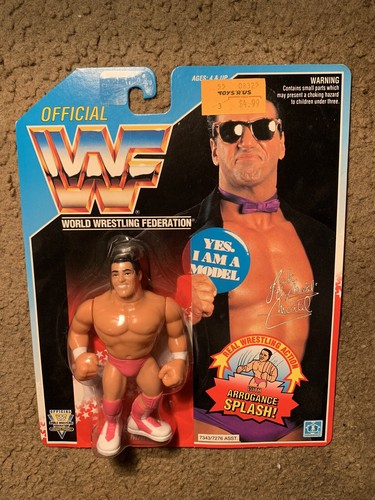 Wwf Hasbro Series 5 Rick Martel Afa Condition  Moc...