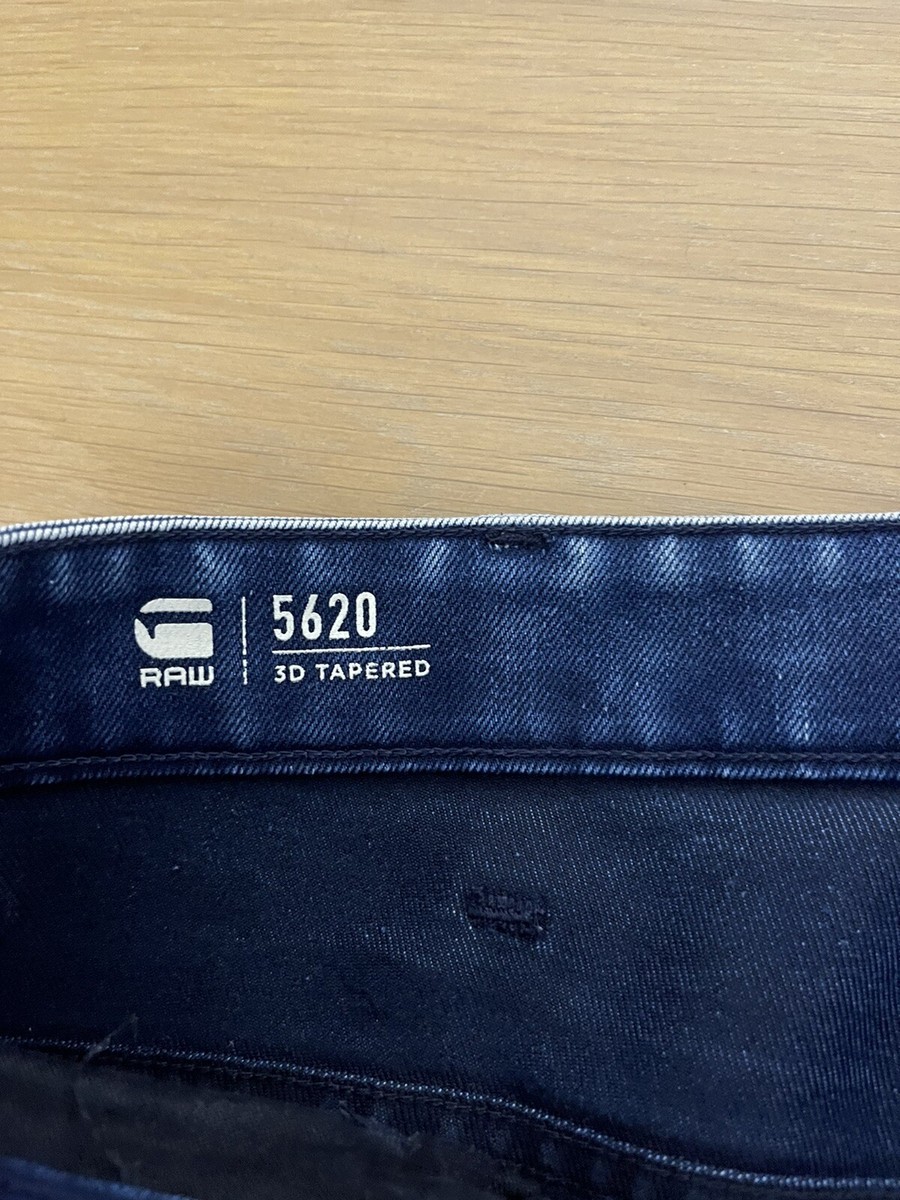 $190 G Star 30x30 5620 3D Slim Skinny Jeans Revend Elwood Knee