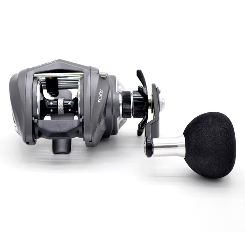 300 Series Baitcasting Fishing Reel Aluminum Frame Right Hand 6.1:1 ...