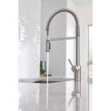Moen 5923 Single-Handle Pre-Rinse Spring Pulldown Sprayer Kitchen Faucet/ Chrome