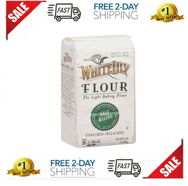 White Lily Flour Bleached SelfRising for sale online eBay